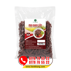 Nui Gạo Lứt Huyết Rồng - Bịch (500gram)